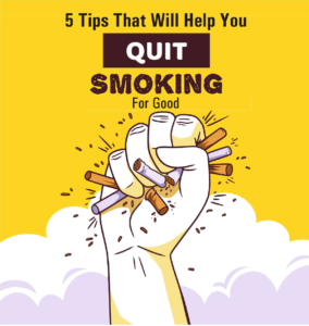10 Health tips for quitting smoking
