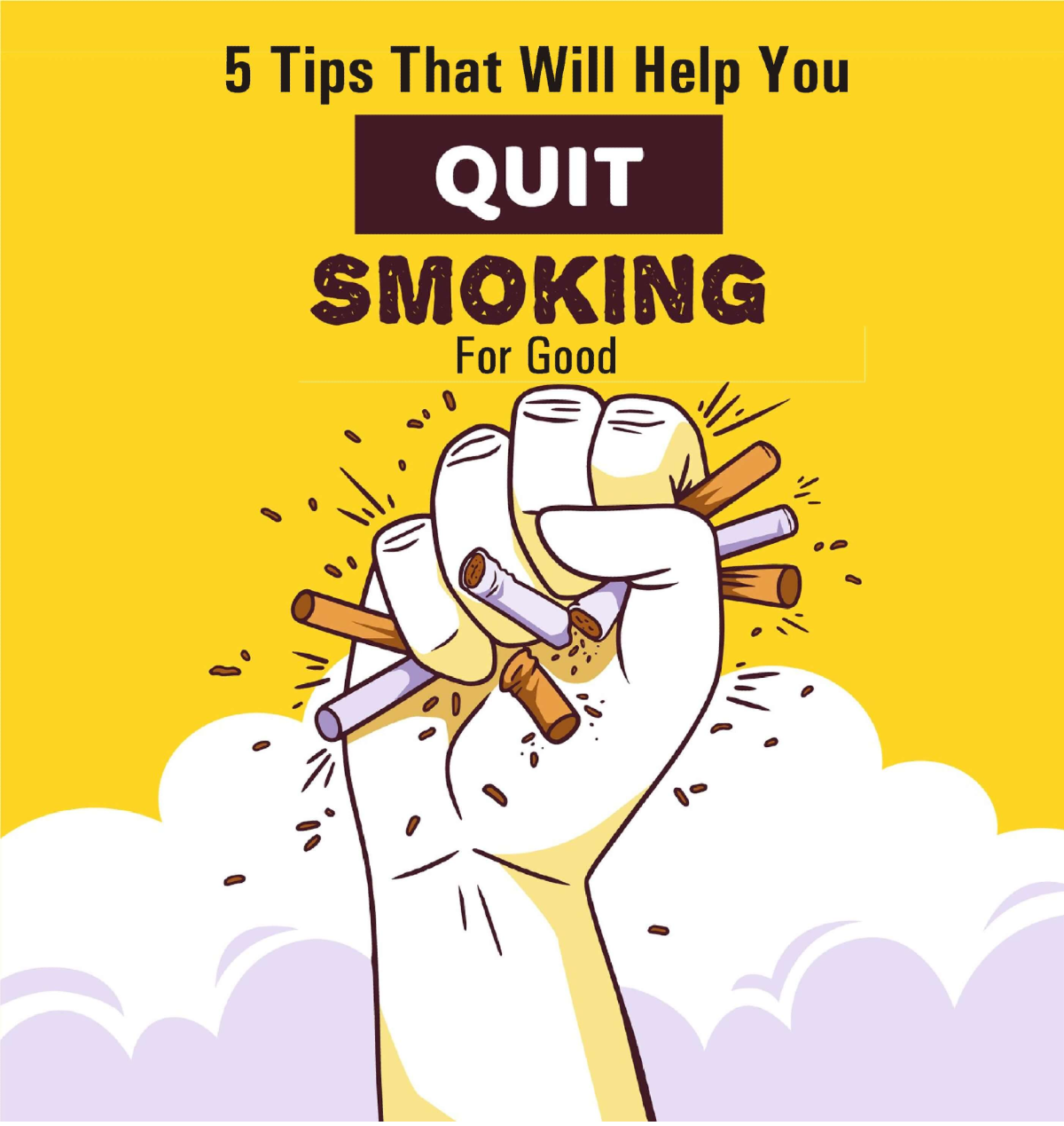 10 Health tips for quitting smoking