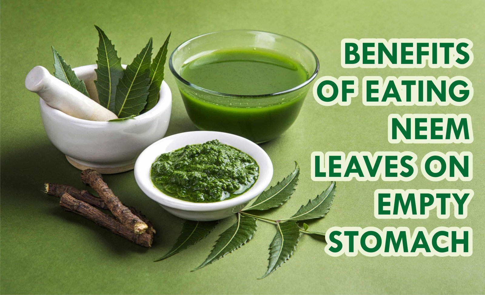 benefits of eating neem leaves on empty stomach