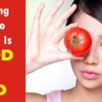 applying tomato on face is good or bad