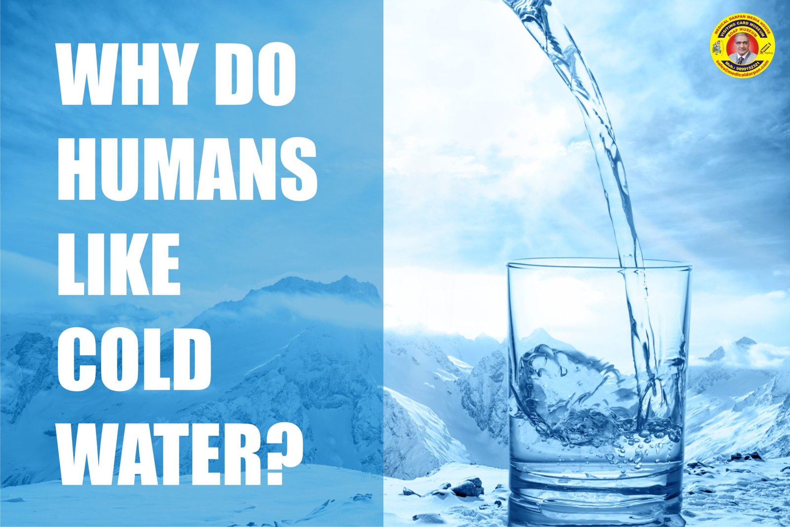 People Like Drinking Cold Water