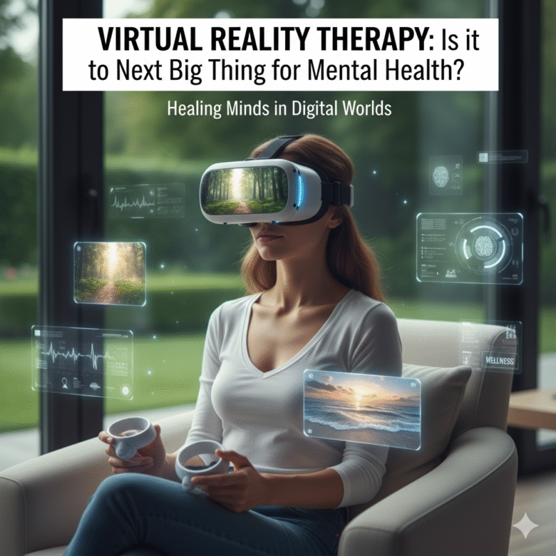 Virtual Reality Therapy: Is it the Next Big Thing for Mental Health?